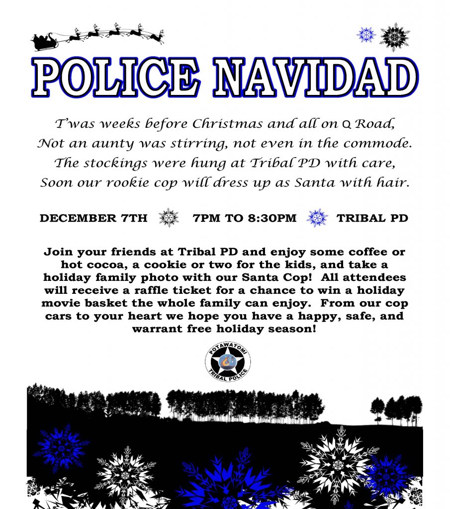 police navidad shirt