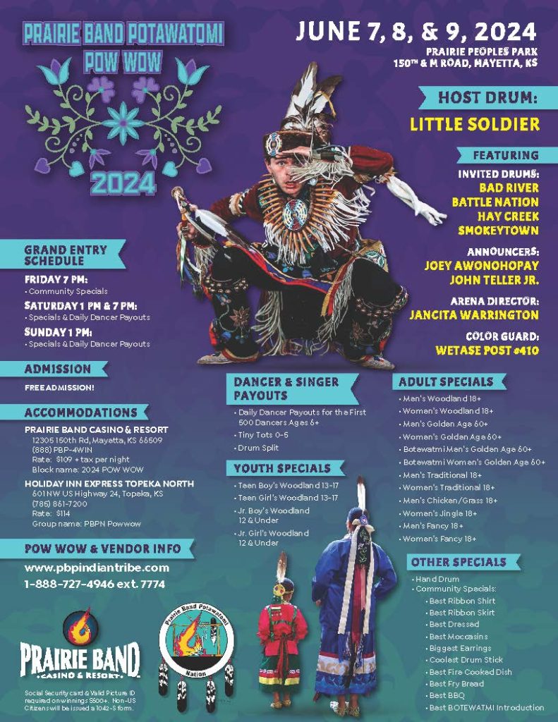 2024 PBPN Powwow - Prairie Band Potawatomi Nation